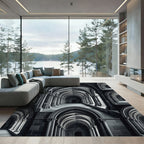 Gothic Stone Archway Corridor Rug