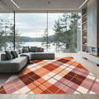 Rustic Argyle Diamond Plaid Rug
