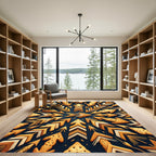 Golden Biscuit Arrow Tribal Collection Rug
