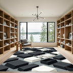 Monochromatic Geometric Box Grid Rug