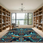 Ancient Sunstone Mountain Cross Rug