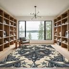Vintage Star Medallion Ornamental Rug