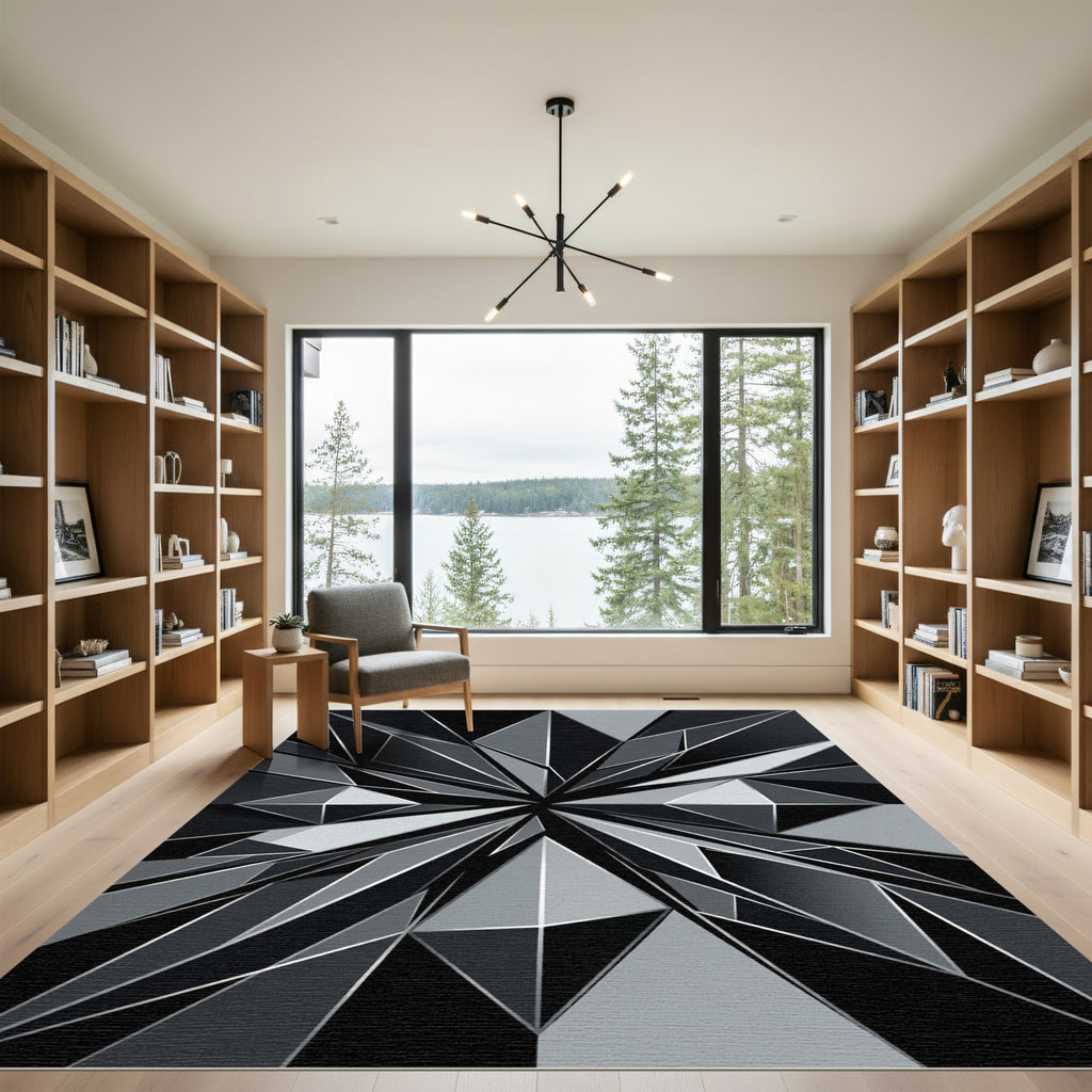 Monochromatic Geometric Facet Explosion Rug