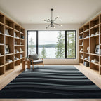 Monochromatic Wave Layered Rug
