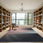 Soft Gradient Ombr Stripes Rug