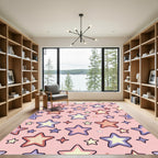 Pastel Starry Sky Seamless Rug