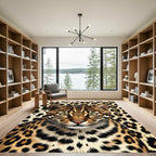 Bold Leopard Spot Animal Print Rug