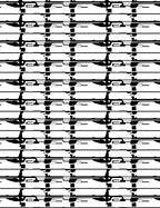 Bold Black White Horizontal Stripes Rug