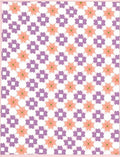 Blossom Array Pink Purple Geometric Rug