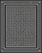 Monochromatic Geometric Diamond Lattice Rug