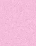 Pink Whimsical Organic Line Art Rug
