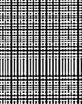 Abstract Black White Geometric Grid Rug