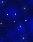 Night Sky Starburst Medallions Rug