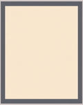 Cream with Gray Border Frame Rug