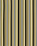 Bold Yellow Black White Stripe Rug