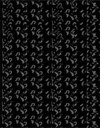Dark Gray Abstract Calligraphy Swirl Rug