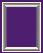 Regal Amethyst Bold Border Rug