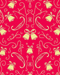 Crimson Bells Paisley Swirls Rug