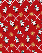 Red Snowmen Firework Scatter Rug