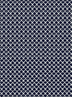 Navy White Geometric Heart Collage Rug
