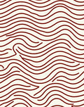 Crimson Swirl Stream Rug