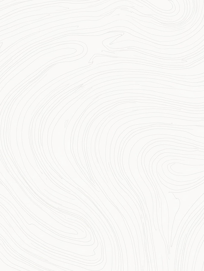 Abstract Ivory Contour Lines Rug