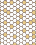 Modern Honeycomb Geometric Hexagon Rug