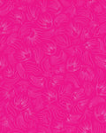 Vibrant Fuchsia Feathered Swirls Rug