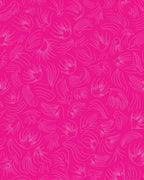 Vibrant Fuchsia Feathered Swirls Rug