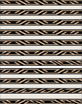 Black tan geometric horizontal stripe Rug