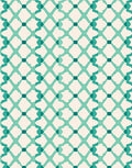 Seafoam Diamond Lattice Texture Rug