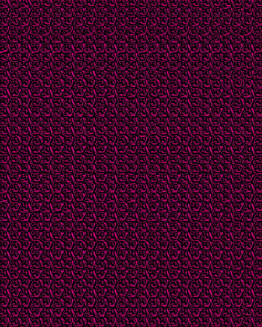Hot Pink Textured Hexagon Surface Rug