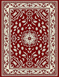 Ornate Cherry Blossom Medallion Rug