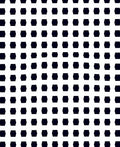 Modern Dark Hexagon Grid Rug