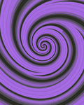 Amethyst Swirl Abstract Waves Rug