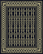 Timeless Ivory Chain Links Rug