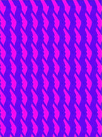 Electric Pink Diagonal Swirls Rug