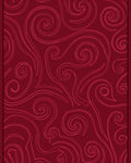 Crimson Swirl Vine Art Rug