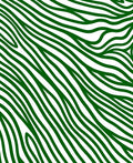 Abstract Green Zebra Striped Rug