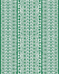 Emerald Green Organic Stripe Rug