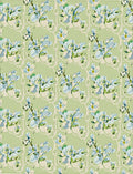 Soft Pastel Floral Vine Arrangement Rug