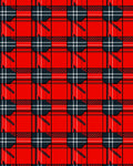 Red Tartan Plaid Checkered Rug
