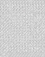 Monochrome Maze Geometric Abstract Lines Rug