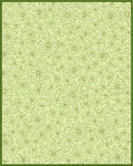 Light Green Daisy Garden Whimsical Rug
