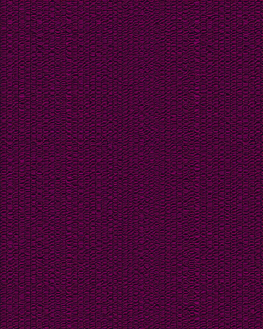 Deep Magenta Woven Stripe Texture Rug