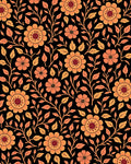 Autumn Harvest Floral Vine Rug