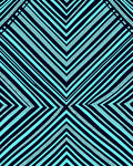 Aqua Blue Chevron Stripes Rug