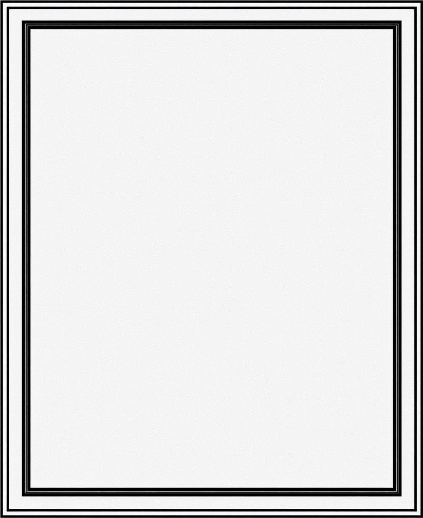 Classic Black Striped Border Rug