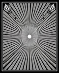 Radiant Sunburst Floral Art Rug