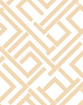 Beige Geometric Maze Lines Rug